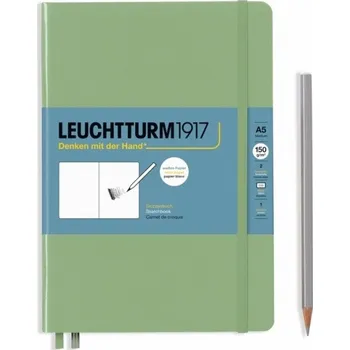 Sage, Sketchbook Medium (A5), 112 pages, 150g/m2 paper, plain