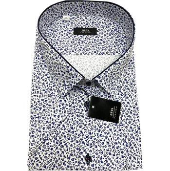 Pánská košile Pánská košile s krátkým rukávem - v nadměrné velikosti 0027 - 14