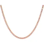 Olivie Stříbrný tenisový choker 35+5cm ROSE 9362 Ag 925; ≤7 g.