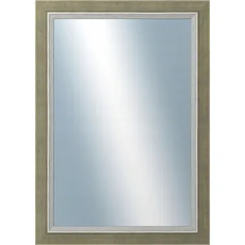 Zrcadlo DANTIK - Zrcadlo v rámu 50x70 | AMALFI zelená