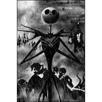 Obraz Plakát Nightmare Before Christmas Jack bez rámu 61 x 91,5 cm