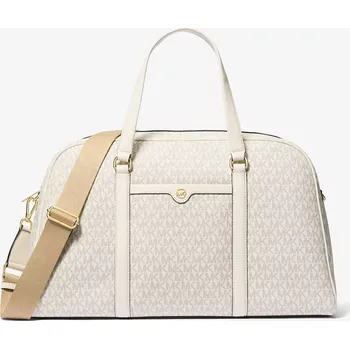 Kabelka MICHAEL KORS cestovní taška Weekender krémová