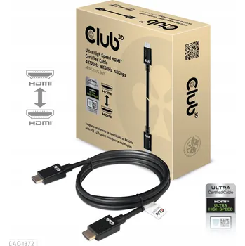 Video kabel Kabel TV Monitoru club3D CAC-1372