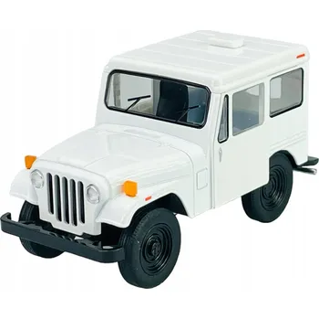 autíčko KINSMART 1971 JEEP DJ-5B BÍLÝ 1:26 NOVÝ KOVOVÝ MODEL