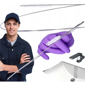 Elektrický zubní kartáček Kartáč na čištění trubek / hadic, 1,5 m