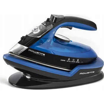 Žehlička Rowenta Freemove Žehlička Laserová žehlicí plocha Microsteam 400, 2400 W, Modrá, Černá