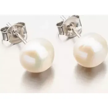 Náušnice Dámské náušnice stříbro 925 perly UPST-123274/P/S