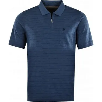 Pánské termoprádlo Luxusní polo tričko s límečkem (zip) STAY FRESH - v nadměrné velikosti 3856