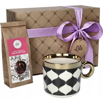 Hrnek Lile Domino porcelánový 345 ml