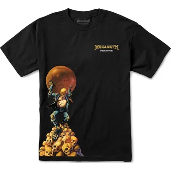Pánské tričko primitive Pánské triko (megadeth) dawn patrol tee black