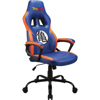 Herní židle Dragonball Z Gaming Seat Original Herní židle, nosnost 120kg, PU kůže, modro-oranžová SA5642-D1