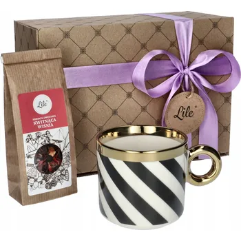 Hrnek Lile Domino porcelánový 345 ml