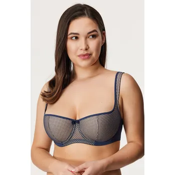 Podprsenka Podprsenka Kamila Half Bardot vyztužená