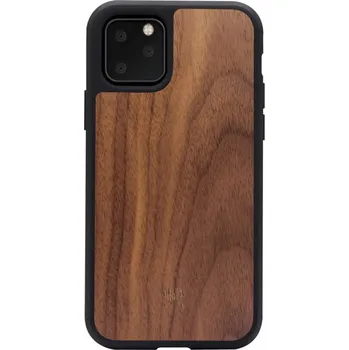 Pouzdro na mobilní telefon WOODCESSORIES Bumper Case Walnut/Black TPU Softcase - iPhone 11 Pro eco313