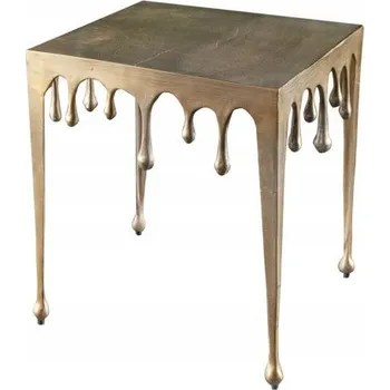 Konferenční stolek STOLEK LIQUID 50 CM ZLATÝ Invicta Interior