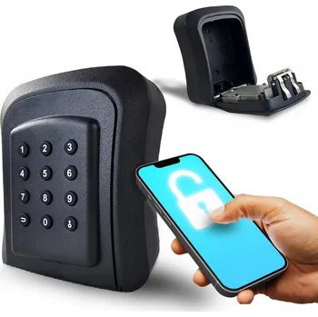 Skříňka na klíč SKŘÍŇKA na klíče SEJF pro uložení klíčů TTlock aplikace KÓD BZC