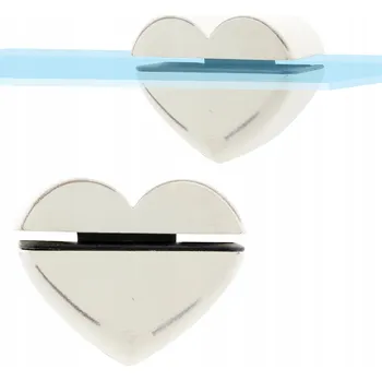 Obraz Nábytková úchytka hranová bílá přírodní 7,5 x 3,5 x 6,5 cm