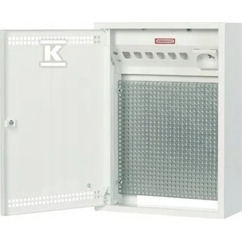 Rozvaděč Karwasz Rozvodnice nástěnná MRN-1. Patch panel, zásuvka 230V 2P+PE, montážní deska perforovaná 255x350x100 (MRN-1)