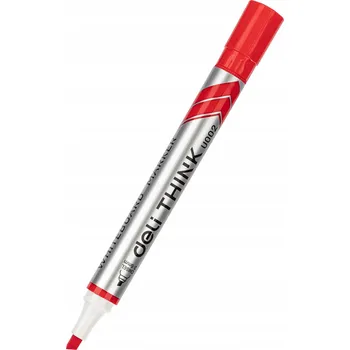 Popisovač na bílou tabuli červený Deli stationery 1 ks
