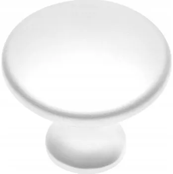 Nábytkové kování NÁBYTKOVÁ ÚCHYTKA KNOFLÍK GTV UDINE BÍLÁ MATNÁ 29 MM