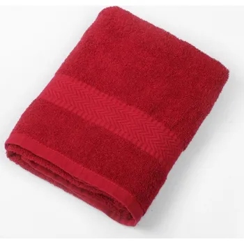 Osuška Tibex Osuška PAM červená 70 x 140 cm