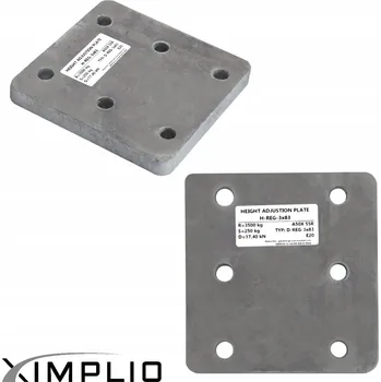 Tažné zařízení Pozinkovaný plech pro nastavení výšky koule tažného zařízení pro Ford Ranger III 97-11