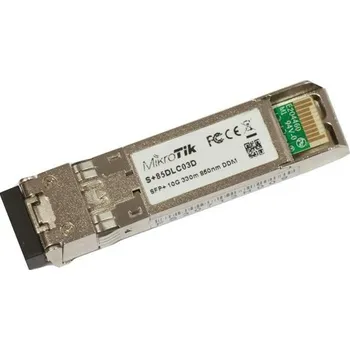 Dekódovací modul MikroTik SFP+ (miniGBIC) modul S+85DLC03D, MM, 300m, 10G