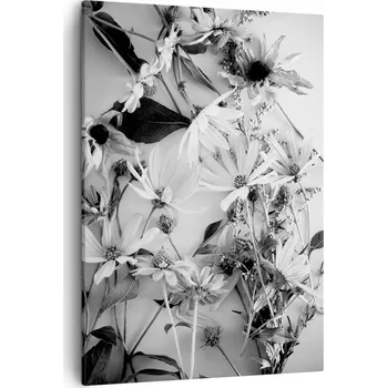 Obraz Obraz na plátně do obývacího pokoje ložnice 50x70 květiny obrazy na zeď canvas