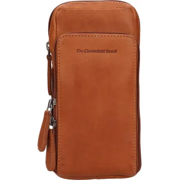 Kabelka Kožená taška na mobil a doklady The Chesterfield Brand Miura - koňak
