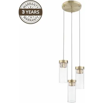 Závěsné svítidlo DOMOLETTI PORTO 20101AB-3Y, 3×25 W, G9