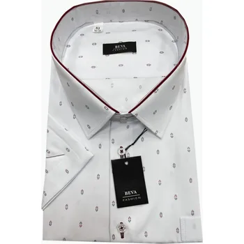 Pánská košile Pánská košile s krátkým rukávem - v nadměrné velikosti 0027 - 15