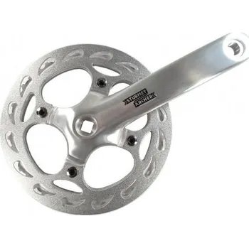 Klika na kolo Sturmey-Archer kliky S752S 1x 44z 170mm stříbrné dvojitý kryt