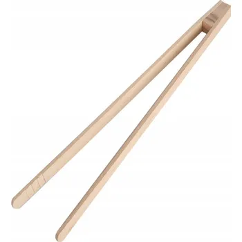 Dřevěné kleště na gril, maso, okurky, toasty, saláty – ekologické