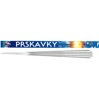Prskavka Prskavky vánoční 70cm 5ks