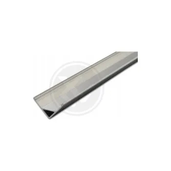 Stavební profil Úhlový profil Masterled 6027 hliníkový stříbrný 2 m