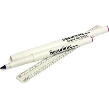 Kožní popisovač Securline s pravítkem (sterilní)