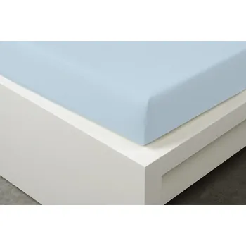 Prostěradlo Tibex Prostěradlo TENCEL™ Lyocell sv. modrá 90 x 200 cm