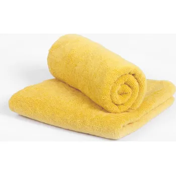 Ručník Tibex Ručník APATIT žlutá 50 x 100 cm