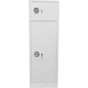 Trezor Justra Skříň na deset zbraní ZJ 2x5 COMBI, světle šedá