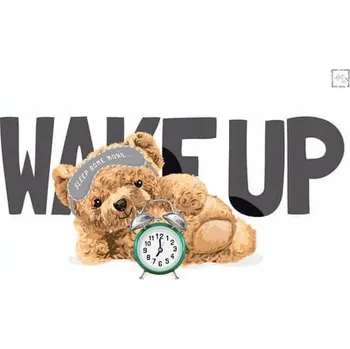 Obraz Cedule Bear Wakeup