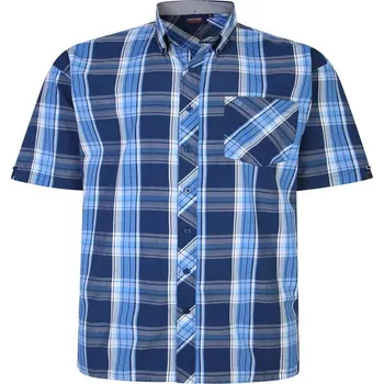 Pánská košile Pánská košile s krátkým rukávem - v nadměrné velikosti 3834