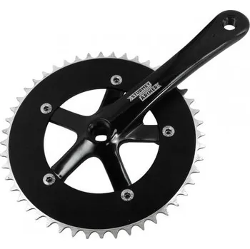 Klika na kolo Sturmey-Archer kliky T28 1x1 48z 170mm černé