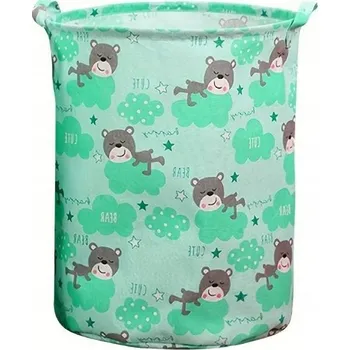 Úložný box ÚLOŽNÝ BOX KOŠ NA PRÁDLO HRAČKY SKLÁDACÍ VELKÝ XL 35x40