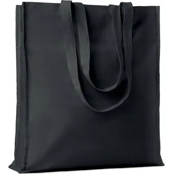 Nákupní taška Látková taška 38 x 9 cm černá