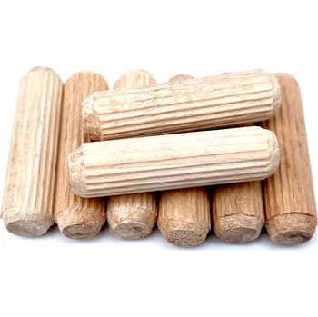 Vrták Dřevěný nábytkový kolík průměr 8 x 35 mm 50 ks