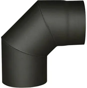Kouřovod Koleno kouřové 90° – 120 mm