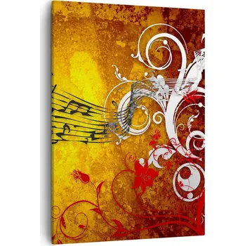 Obraz Obraz na plátně do obýváku, ložnice 50x70 hudba obrazy na zeď canvas