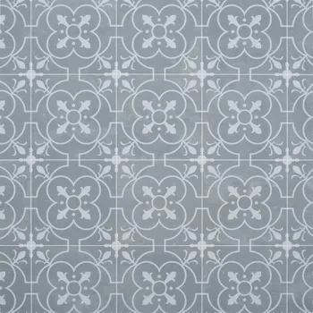 pvc podlaha PVC Podlahová Krytina Premium 3m Moderní Odolná Silná Šedá Vzor Dlaždic