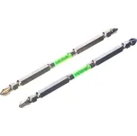 Sada japonských oboustranných bitů ve zlaté barvě PH2 SK11 - 2 ks - HRC62 - 130 mm