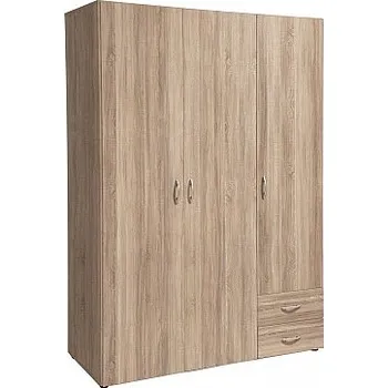 Šatní skříň Skříň BASE 3D2Z šatní, 120cm Varianta: Dub sonoma